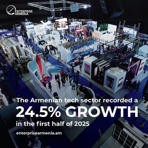 Le secteur technologique arménien a enregistré une croissance de 24,5 % au premier semestre 2025