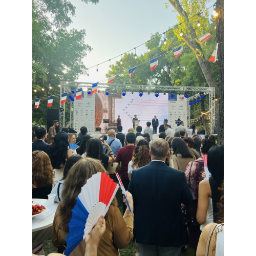 Célébration du 14 juillet organisée par l’Ambassade de France en Arménie