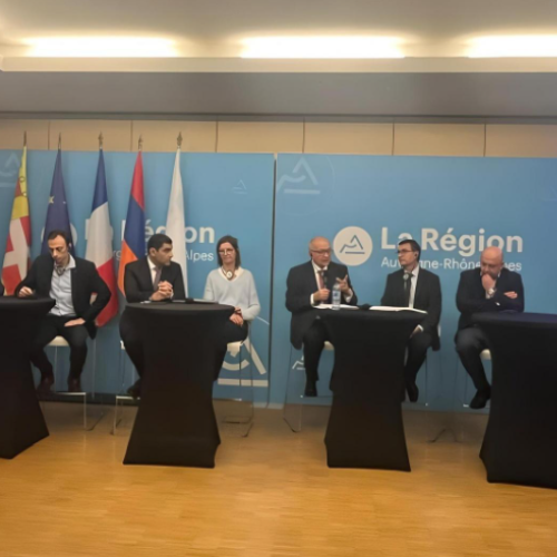 Conférence sur les opportunités de coopération économique entre l’Arménie et la région Auvergne-Rhône-Alpes à Lyon