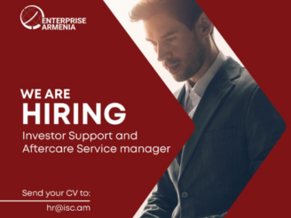 Enterprise Armenia recrute un Responsable du soutien et du suivi des investissements !