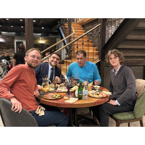 Accueil et dîner avec le Fondateur d’Alan à Erevan