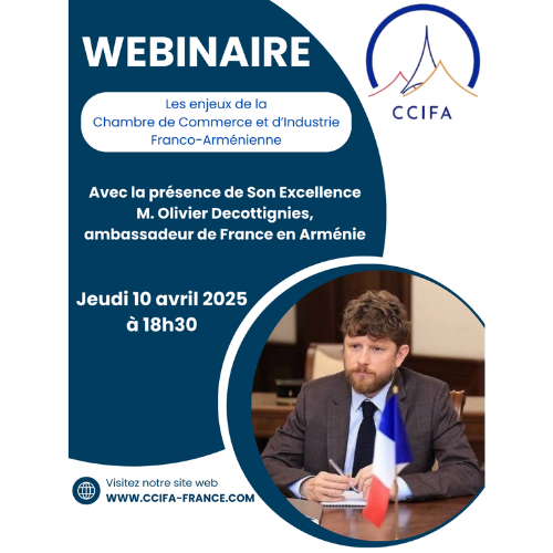 Participez au 1er webinaire de la CCIFA