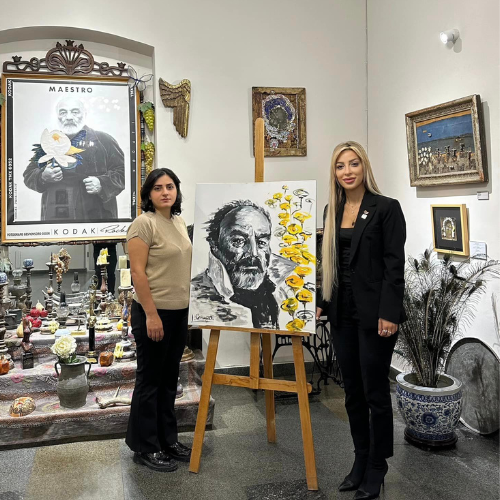 A Painting by Our CCIFA Member Luiza Gragati Is Now on Display at the Parajanov Museum