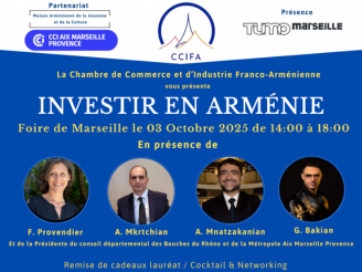 Investir en Armenie – Foire Internationale de Marseille 03 Octobre 2025